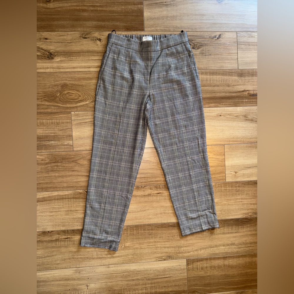 Babaton women’s Gray Checkered Dress Pants